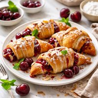 Crescent Cinnamon Cherry Rolls