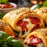 Crescent Pizza Roll Ups