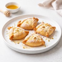 Cretan Kalitsounia Sweet Cheese Pastries