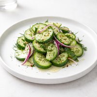 Crisp Cucumber Salad
