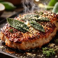 Crisp Sage and Parmesan Pork