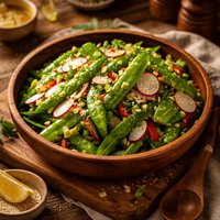 Crisp Snow Pea Salad