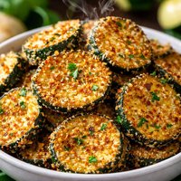 Crispy Air Fried Zucchini