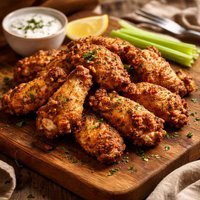 Crispy Air Fryer Chicken Wings