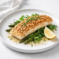 Crispy Almond Baked Fish