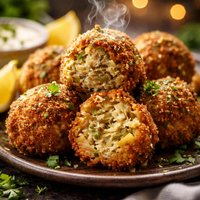 Crispy Artichoke Meatballs