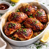Crispy Baked Barbecue Chicken