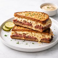 Crispy Baked Reuben Sandwiches
