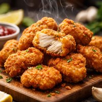 Crispy Battered Chicken Bites