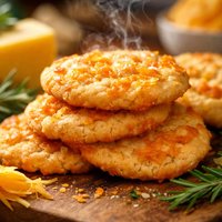 Crispy Cheddar Cookies