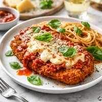 Crispy Chicken Parmigiana