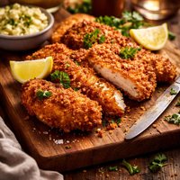 Crispy Chicken Schnitzel