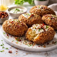 Crispy Coated Baked Potatoes