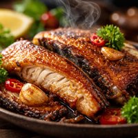 Crispy Fried Bangus Belly