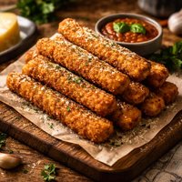 Crispy Fried Breadsticks