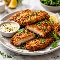 Crispy Fried Chicken Cutlet