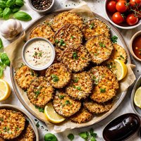 Crispy Fried Eggplant Aubergine