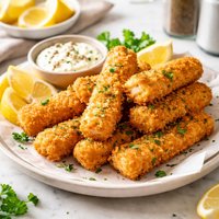 Crispy Fried Fish Sticks