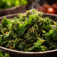 Crispy Fried Greens