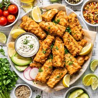 Crispy Fried Hake Fish