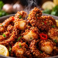 Crispy Fried Octopus