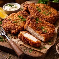 Crispy Fried Pork Chops