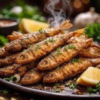 Crispy Fried Small Fish