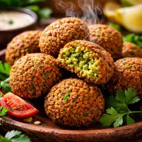 Crispy Homemade Falafels