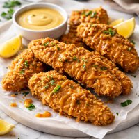 Crispy Honey Mustard Chicken Tenders
