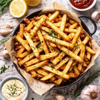 Crispy Lard-Cooked Fries