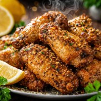 Crispy Lemon Pepper Wings
