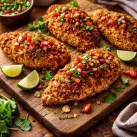Crispy Mexican Chicken Low Fat