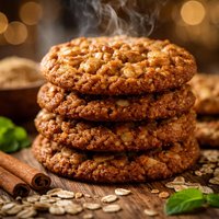 Crispy Oatmeal Cookies