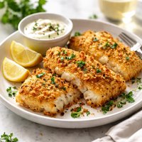 Crispy Oven Fried Cod