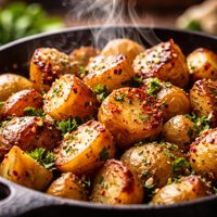 Crispy Pan Roasted Potatoes