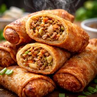 Crispy Pork Egg Rolls