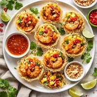 Crispy Prawn Baskets