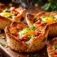 Crispy Toast Cups