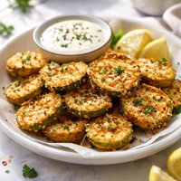 Crispy Zucchini Coins