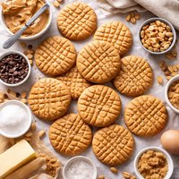 Crisscross Peanut Butter Cookies