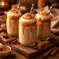 Crme Caramel Chai Smoothies