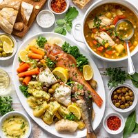 Croatian Boiled Fish and Soup