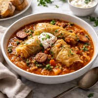 Croatian Sarma Soup Stuffed Cabbage Soup