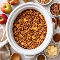 Crock Pot Apple Brown Betty