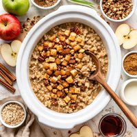 Crock Pot Apple Oatmeal