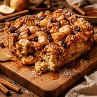 Crock Pot Applesauce Bread Pudding