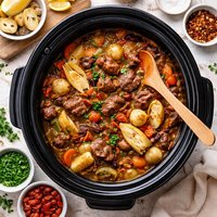 Crock Pot Artichoke Beef Stew