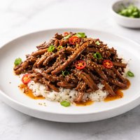Crock Pot Asian Shredded Beef Pork