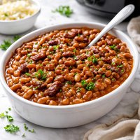 Crock Pot Baked Beans Bananza