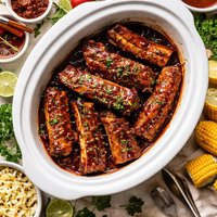 Crock Pot Barbecued Spareribs